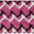 thumbnail image 4 of oneOone Organic Cotton Poplin Twill Fabric Chevron Geometric Printed Craft Fabric BTY 42 Inch Wide, 4 of 4