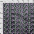 thumbnail image 3 of oneOone Rayon Black Fabric Circus Fabric For Sewing Printed Craft Fabric By The Yard 56 Inch Wide-aA, 3 of 5