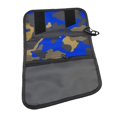 thumbnail image 2 of S SERENABLE Fishing Lure Storage Bag Fishing Tackle Binder Bag Waterproof Zipper Compartment Blue, 2 of 9