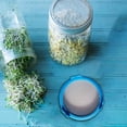 thumbnail image 4 of SXcggal Ma Son Jar Sprouting Lid And Be An Sp Routs Sp Rout Growing Lids | Stainless Steel Screen Sp Rout Lid Microgreens Growing Kit Germination Kit For Broccoli S Eeds Multifunctional Kitchen Tools, 4 of 6