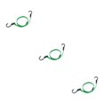 thumbnail image 3 of Decodeary Sangle de Chargement à Haute Résistance - Fiable et Résistant à l'Abrasion pour Sécuriser les Objets de Valeur Durable Bagages Réfléchissant Vert 120cm 3Set, 3 of 6