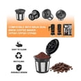 thumbnail image 2 of Reusable K Cups For Ninja Dual Brew Coffee Maker, Reusable K Pod With Clean Brush, Permanent K Cups, 2 of 5