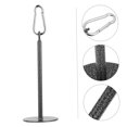 thumbnail image 3 of WHAMVOX 1Pcs Weight Stand High Grade Steel Black for Gym Barbell Storage, 3 of 8