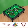 thumbnail image 1 of UsRHHA Mini Pool Table Billiards Game Set, 2 Sticks & 11 Balls Desktop Game For Stress Relief, Portable Tabletop Pool For Family Entertainment, 1 of 6