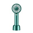 thumbnail image 2 of Handheld Fan Adjustable Rechargeable Portable Cooling Device Travel Battery Operated Outdoor Brushless Plastic Cooler Gift Green Without Light, 2 of 9