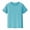 Light Blue, variant on Zhuashum Spring T Shirts For Boys Solid Color Topss Short Sleeve Tops Tees Unisex Toddler Children Crew Neck Tops Cute Teen Clothes Orange 12-14 Years