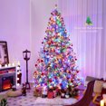 thumbnail image 2 of Costway 9 FT Artificial Christmas Tree with  360° Quick Power Connector 1714 Pine Needles, 2 of 10