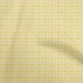 thumbnail image 1 of oneOone Cotton Cambric Yellow Fabric Asian Block Sewing Material Print Fabric By The Yard 42 Inch Wide, 1 of 5