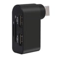 thumbnail image 1 of Dvkptbk Hub Hub 4-in-1 Rotating USB Hub Multi Functional Card Reader Splitter One To Three Port Extension USB HUB Hub Hub, 1 of 9