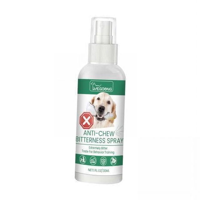 Bunblic 2x Behavior Training Stop Chewing Spray Stop Biting Furniture Protection Bitter Spray for Dogs Pet Correct Spray for Furniture 2 Pcs