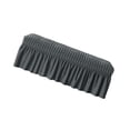 thumbnail image 1 of pitrice Long Bench Cover Bench Seat Furniture Protector for Living Room Hotel Decor Dark Gray, 1 of 8