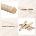 thumbnail image 4 of Unique Bargains 3/4 x 6 Inch Dowel Rods Wood Sticks Unfinished Wooden Dowel Rods Round Dowels Sticks 25 Pcs, 4 of 6