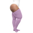 thumbnail image 2 of Stocking Category Thigh High Socks for Women – Solid Over Knee Extra Thick Long Comfortable Plus Size Contemporary Hosiery 2PCS, 2 of 7
