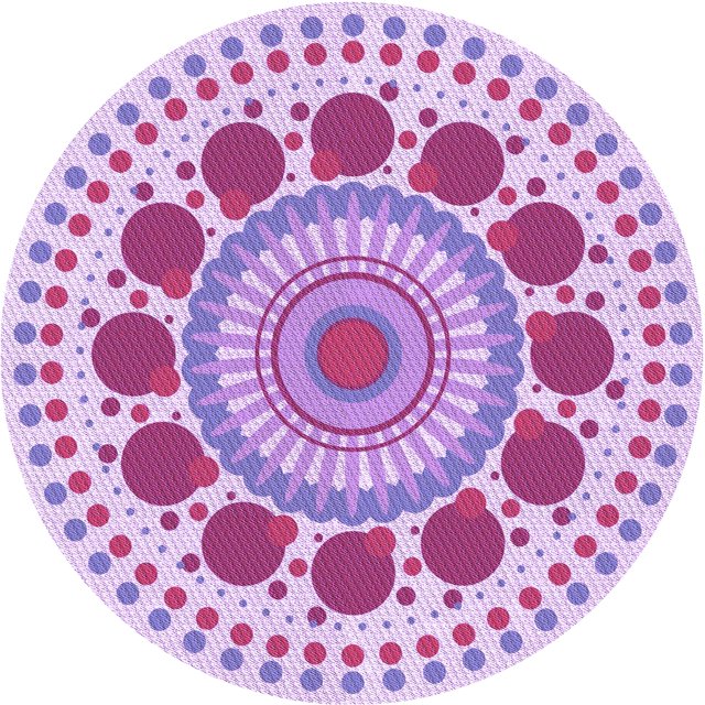 Ahgly Tapis Rond Lavable en Machine Intérieur Transitionnel Fleur Rose, 8 Pieds Rond