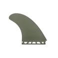 thumbnail image 4 of Surfboard Fins Single Tabs T1 Size Fins ArmyGreen/White Color Fiberglass New Design Surf Surf Tri Set Fins, 4 of 5