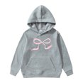thumbnail image 1 of Children's Long Sleeved Hoodie With Printed Bow Tie, 1 of 4