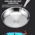 thumbnail image 3 of Titanium Hammered Pan Pro, Taima Titanium Nutri Pan with Lid, Multifunctional Pots and Pans Set Non Stick TitaniumFrying Pans for Cooking (26cm/10.2in), 3 of 9