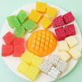 thumbnail image 3 of Wweixi 5pack/lot Long-lasting PVC Fruit Slice Model For Store Samples Mall Emissions Watermelon Slices 12, 3 of 6