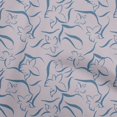 thumbnail image 1 of oneOone Polyester Spandex Light Purple Fabric Floral & Craft Projects Decor Fabric Printed By The Yard 56 Inch Wide, 1 of 4