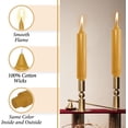 thumbnail image 3 of 7 Inch Taper Candle Candle Sticks, 4PCS Pillar Candles Handmade Unscenteds Candlesticks for Festive, Party, Spell, Wedding, Home Decor, 3 of 6
