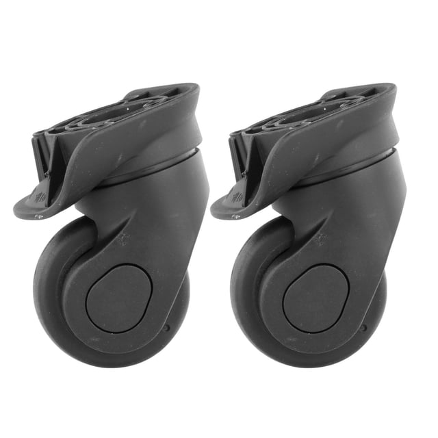 2 Pieces Universal Luggage Suitcase Wheel Suitcase Caster Quiet Detachable Wheel