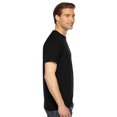 thumbnail image 3 of American Apparel Fine Jersey Tee, M, Black, 3 of 3