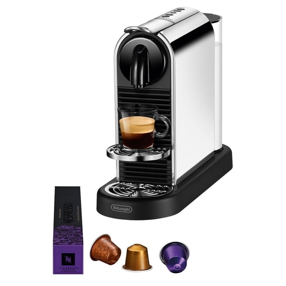Nespresso Machine à Espresso Citiz par De'Longhi, Platine