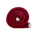 thumbnail image 3 of Cozy Tyme T173A-20RDC-UE Couverture en Flanelle Réversible Sherpa 50 x 60 Po, Rouge, 3 of 7