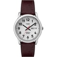 thumbnail image 2 of Timex® Easy Reader® Basic Brown Leather Strap Men's Analog Watch, 2 of 2