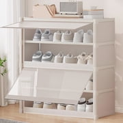Wzzjkit Shoe Rack Shoe Rack Storage Organizer with 5 Tiers Metal Shelves for Bedroom Closet Entry Dorm Room
