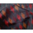 thumbnail image 4 of oneOone Silk Tabby Fabric Argyle Ikat Decor Fabric Printed BTY 42 Inch Wide, 4 of 4