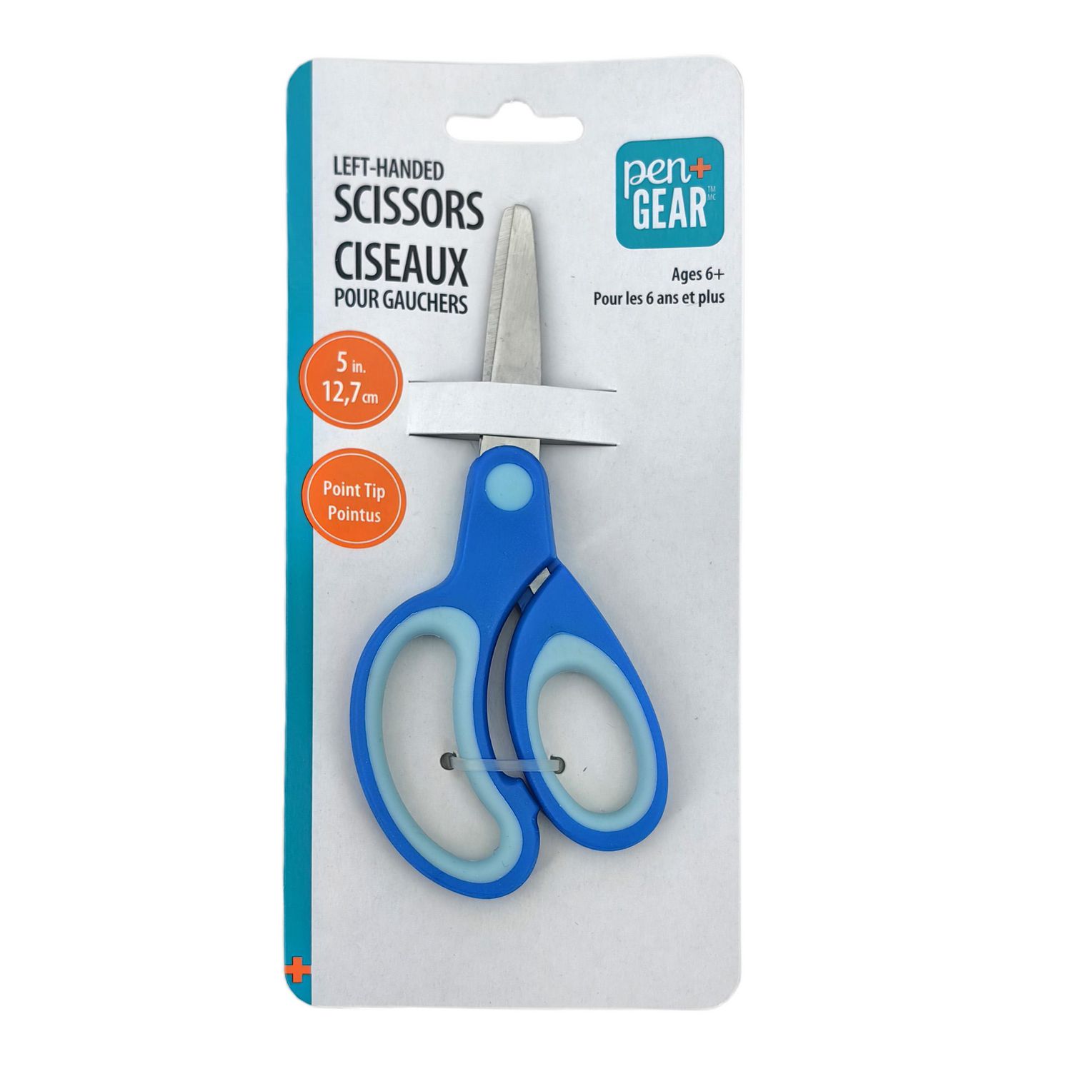 Ciseaux pour gauchers 12,7 cm Pen+Gear