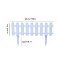 thumbnail image 3 of Meitianfacai PVC Cottage Yard Fence Outdoor Small Fence Connectable Design Insert Ground Walkway Mini Fence Garden Patio Home Sideway Fence on Clearance, 3 of 6