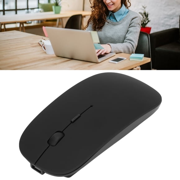 Ergonomic Mouse, Gaming Mouse Optical Tracking for Internet Cafe for Adult for Home for Office for Young People Silver Glossy,Black Matte