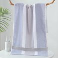 thumbnail image 1 of Striped Towel Cover 13 X 28 Inch Household Absorbent Thick Soft Towel, 1 of 6