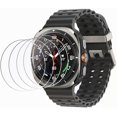 thumbnail image 1 of 4-Pack for 2024/2025 Samsung Galaxy Watch Ultra 47mm Tempered Glass Screen Protector Compatible with Galaxy Watch Ultra 47mm Bubble-Free 9H Hardness Protective Film, 1 of 5