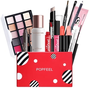 Openpig Kit de maquillage tout en un pour les femmes Kit complet, Kit Cosmétiques de base pour les débutants & Professionnels, Ensemble de maquillage pour les yeux Tween Girl, Kits de maquillage des adolescents, Ensemble cadeau de maquillage de filles, Femmes & Ados