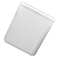 thumbnail image 4 of Small Kitchen Waste Basket, Easy To Clean Sliding Lid Wall Hanging Trash Can  for Office, 4 of 7