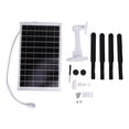 thumbnail image 2 of 12W Solar Powered 4G LTE Modem Router, 300Mbps Outdoor Solar WiFi 6 Extender with SIM Card Slot, IP66 Waterproof, 150M WiFi Range, 18000mAh Battery, 2 of 7