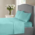 thumbnail image 1 of HLONK Fresh Linen 1200 Thread Count California King Size Deep Pocket Solid Cotton Sheet Set (California King, 1 of 2