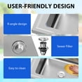 thumbnail image 3 of Zzistar Freestanding Single Sink，Commercial Kitchen Stainless Steel Utility Sink with Worktop Faucet, for Outdoor Garage, 3 of 7