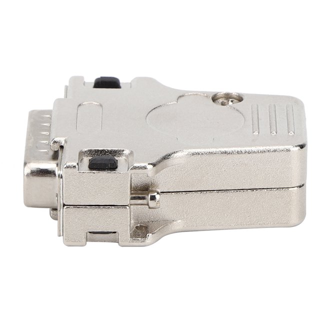 D-SUB Serial Adapter Serial Connector Metal Shell 15-Pin Male Interface Serial Adapter