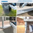 thumbnail image 2 of WEICON Zinc Spray Bright Grade | 400 ml | Rust protection, heat-resistant | Primer for Metal | Fast Drying | Galvanizing colour, 2 of 5