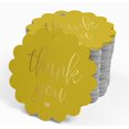 thumbnail image 4 of Inkdotpot Étiquettes de Douche Nuptiale Merci en Véritable Feuille d'Or 100 Pcs, 4 of 6