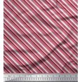 thumbnail image 1 of Soimoi Rayon Fabric Diagonal Stripe Decor Fabric Printed Yard 42 Inch Wide, 1 of 5