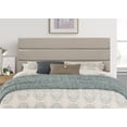 thumbnail image 1 of HMD Etta Upholstered Full Headboard, Warm Gray, 1 of 4