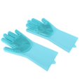 thumbnail image 2 of 2 Pcs Gants de Douche de Massage pour Animaux de Compagnie Chat Chien Brosse de Nettoyage Multifonctionnelle, 2 of 8