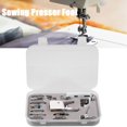 thumbnail image 3 of LHCER Sewing Machine Presser Walking Foot Kit, 15Pcs Sewing Machine Presser Feet Set, For Brother Multifunctional Sewing Machine, 3 of 8