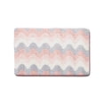 thumbnail image 1 of JilgTeok 2 Packs Non Slip Absorbent Bathroom Rug Mat Soft Polyester Carpet for Bedroom Entrance Floor Machine Washable 23.6x15.7in, 1 of 7