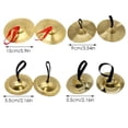 thumbnail image 3 of Copper Percussion Set for Music Teaching and Early Education Enlightenment with Stage Grade Brass Material and Three Scale Adjustment 2PCS, 3 of 4